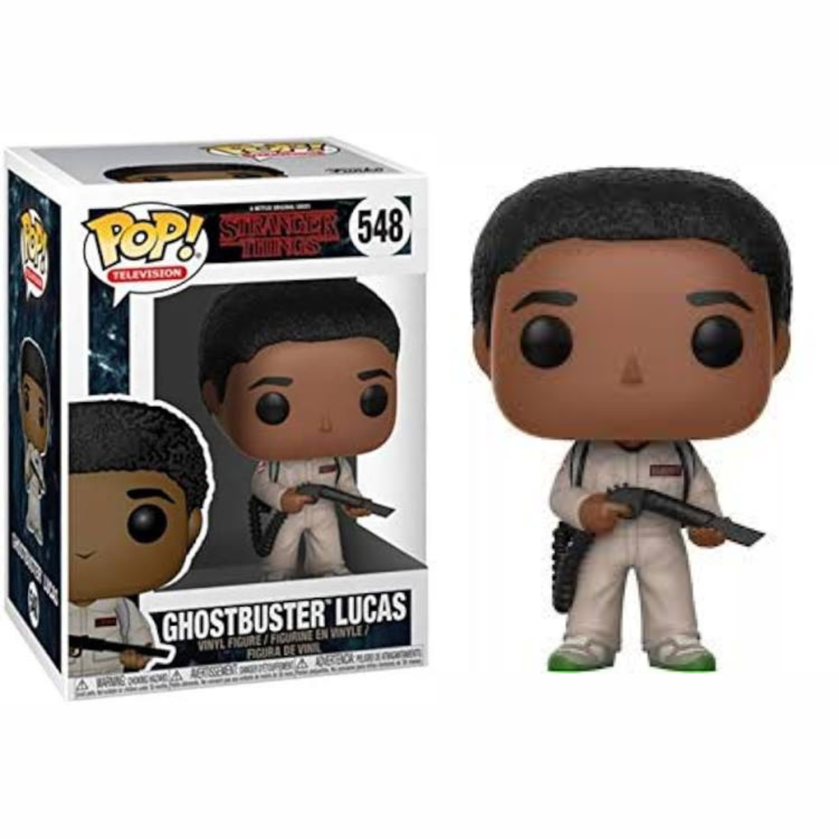 Funko Pop Stranger Things Ghostbuster Lucas 548