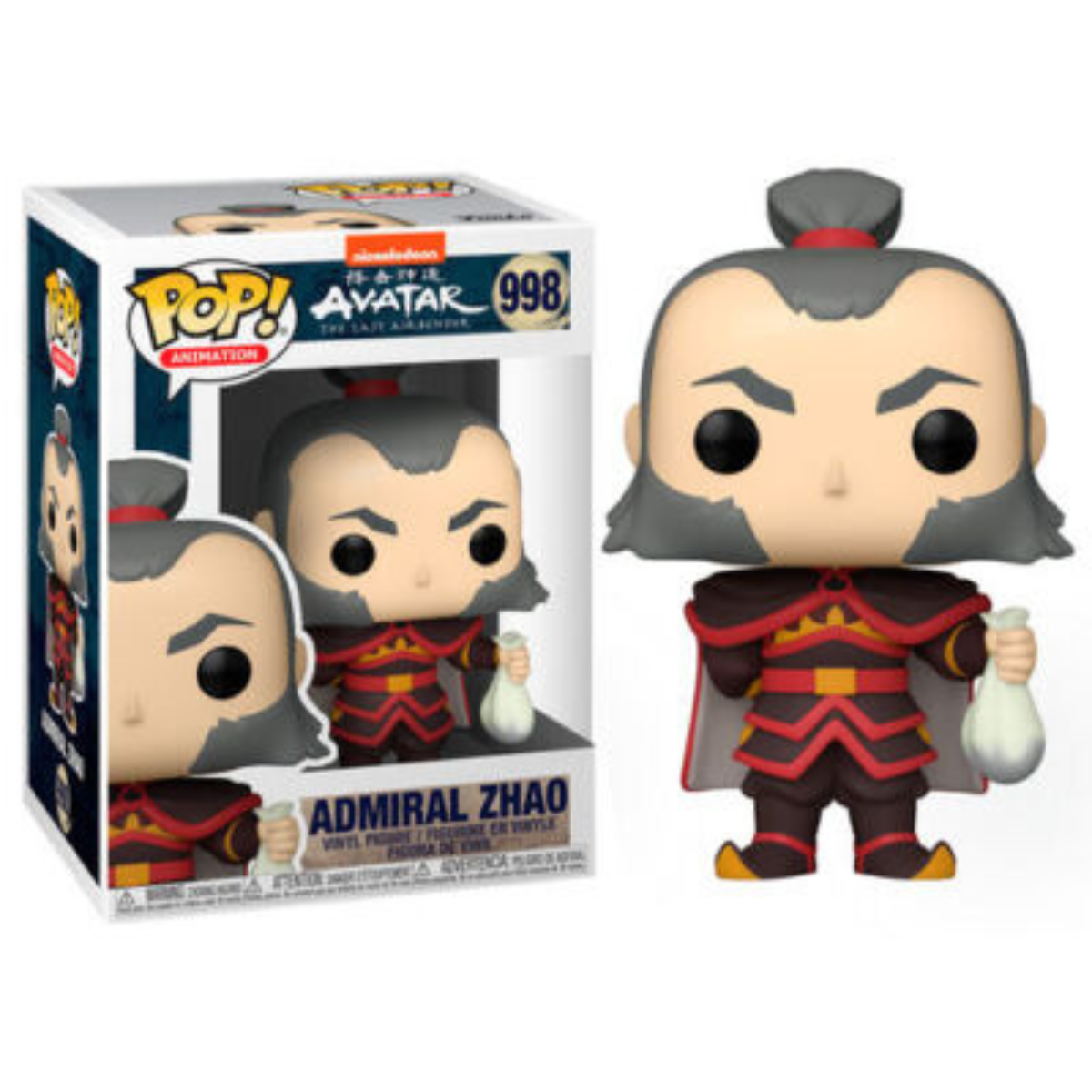 Funko Pop Avatar The Last Airbender Admiral Zhao 998