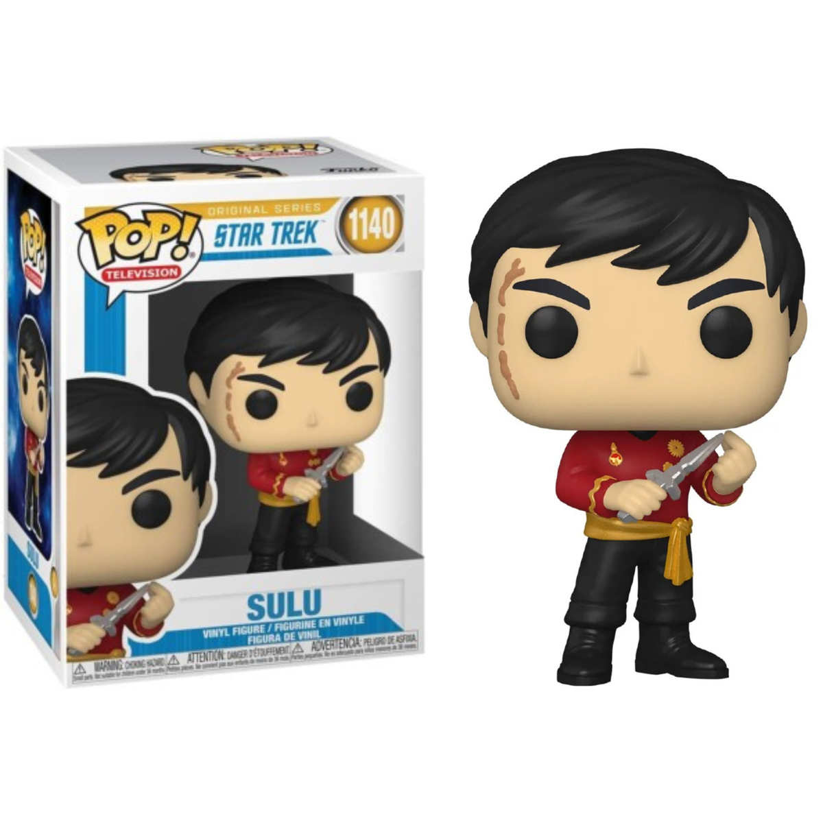 Funko Pop Television Original Series Star Trek Sulu 1140