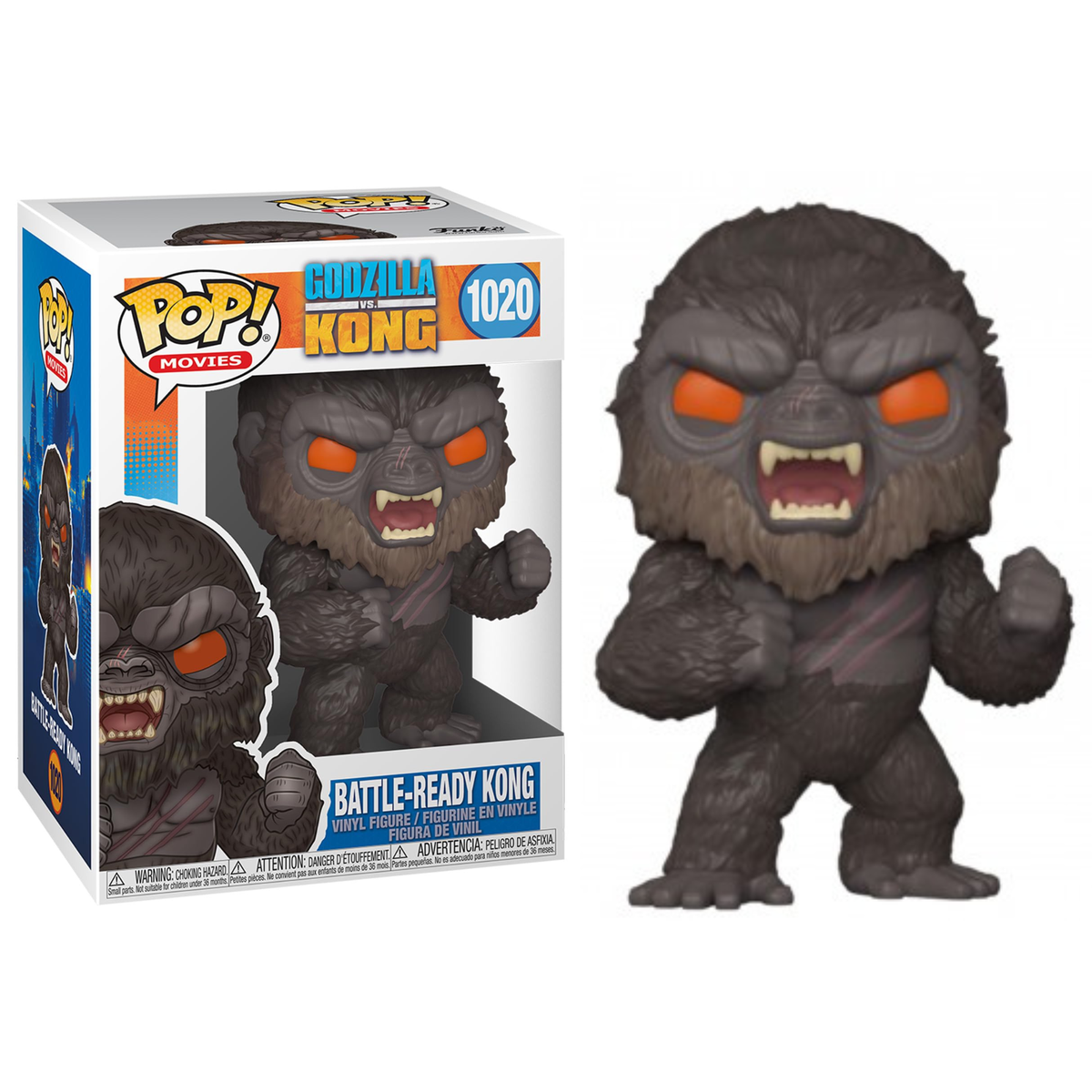 Funko Pop Movies Godzilla VS Kong Battle-Ready Kong 1020