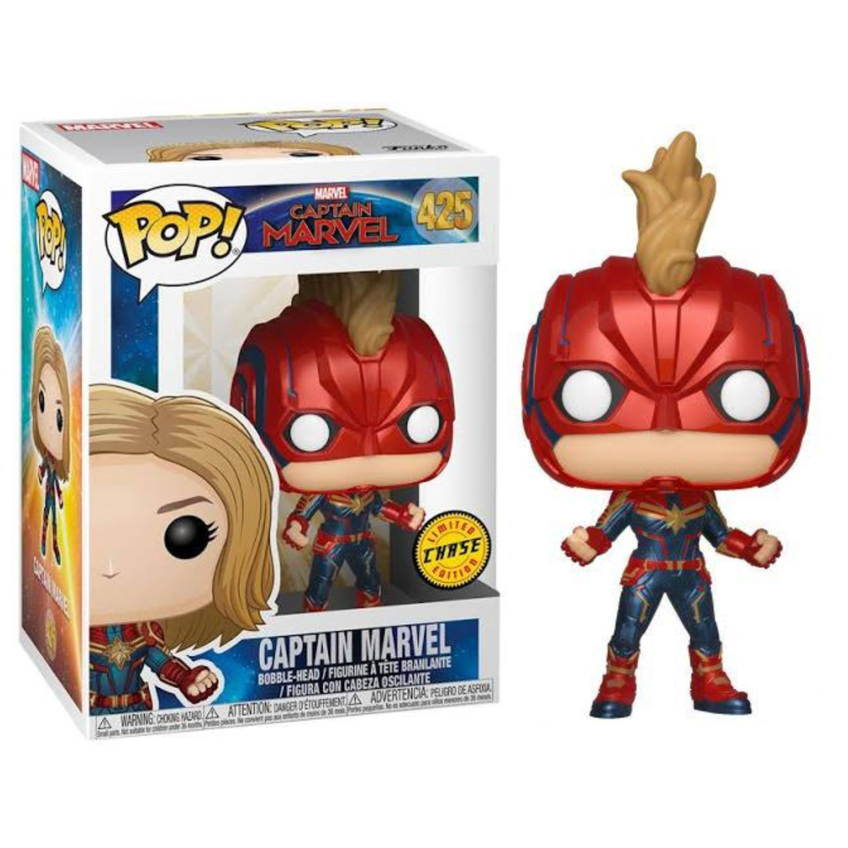 Funko Pop Captain Marvel 425 Chase