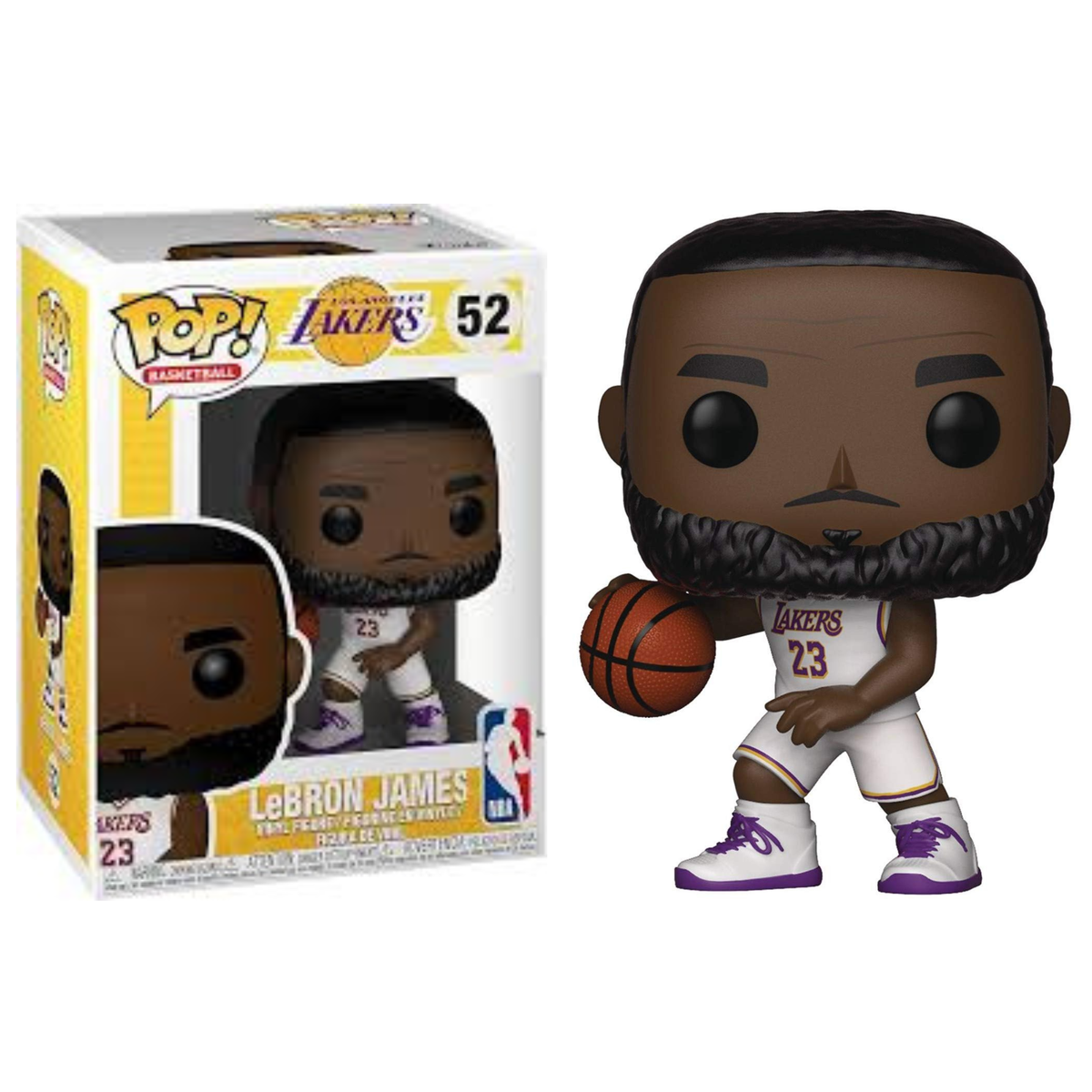 Funko Pop Sports NBA Los Angeles Lakers LeBron James 52