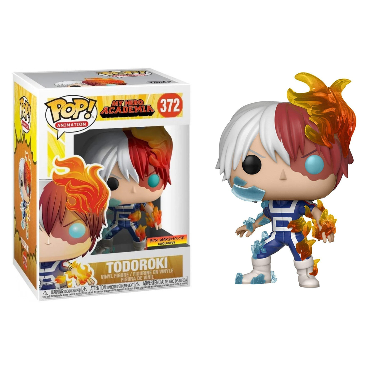 Funko Pop Anime My Hero Academia Box Todoroki 372 Warehouse Exclusive
