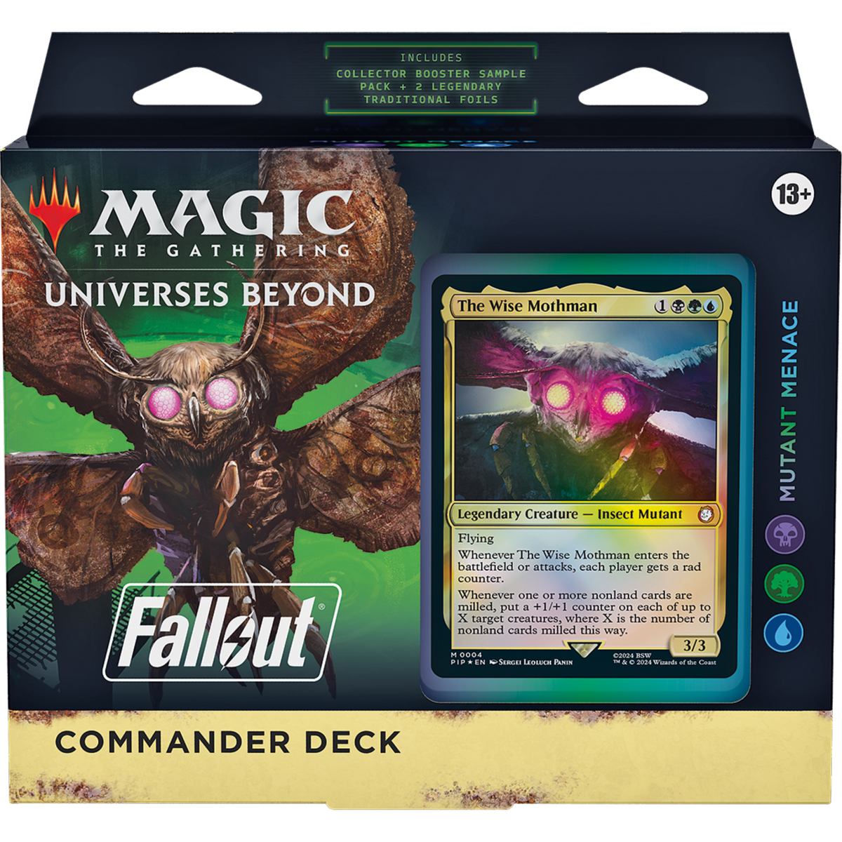 Magic the Gathering MTG - Fallout Commander Deck - Mutant menace