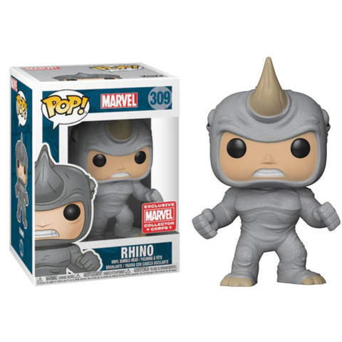 Funko Pop Marvel Rhino 309 Exclusive Marvel Collector Corps