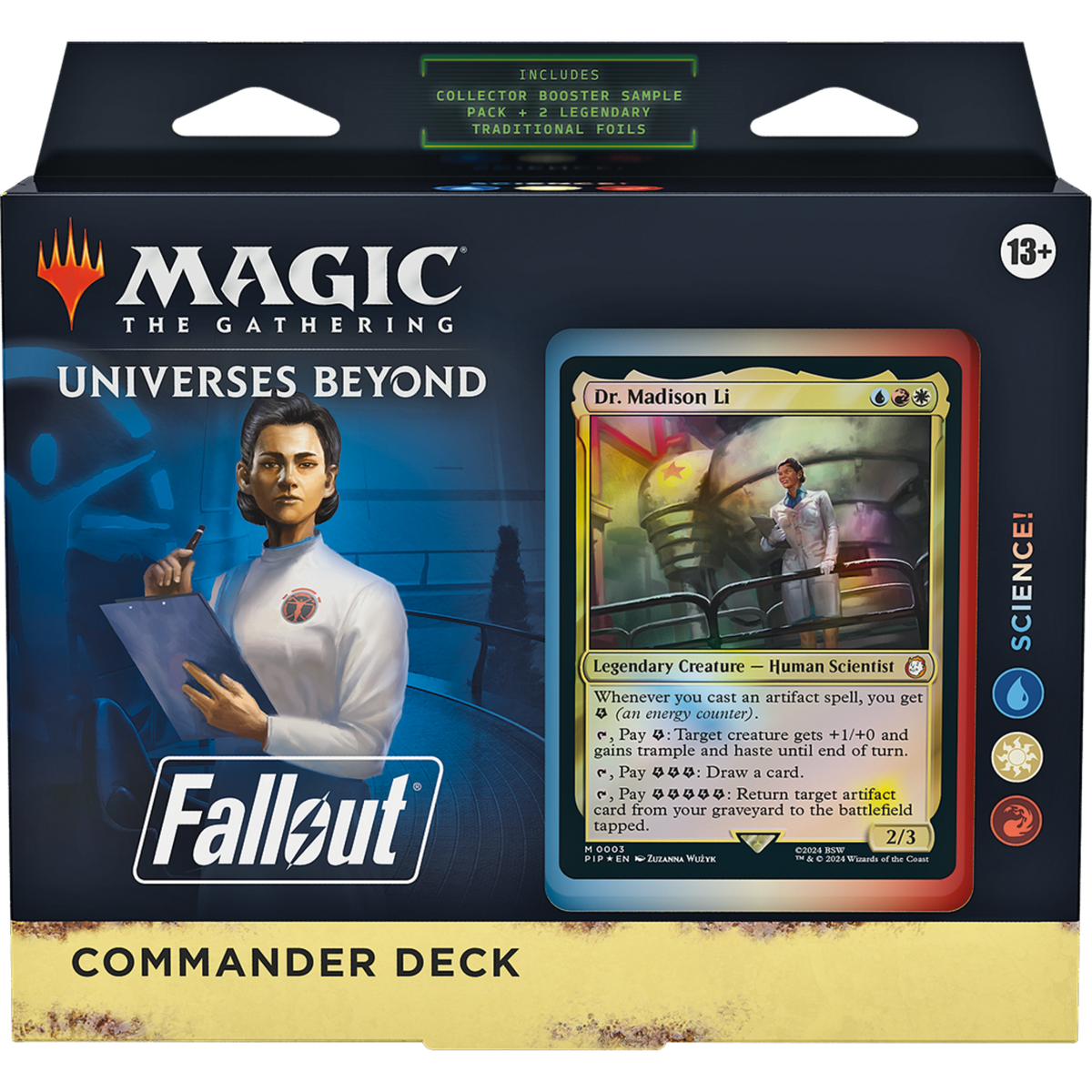 Magic the Gathering MTG - Fallout Commander Deck - Science!