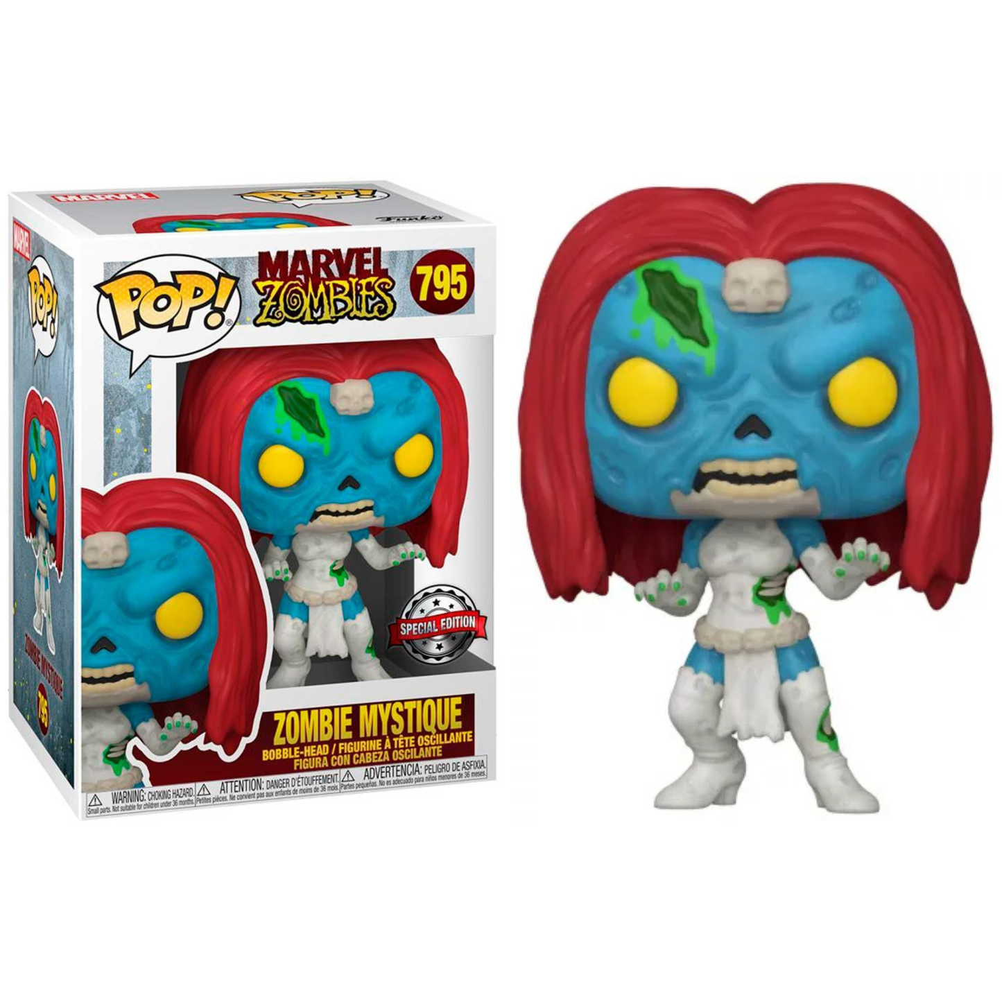 Funko Pop Marvel Marvel Zombies Zombie Mystique 795 Special Edition