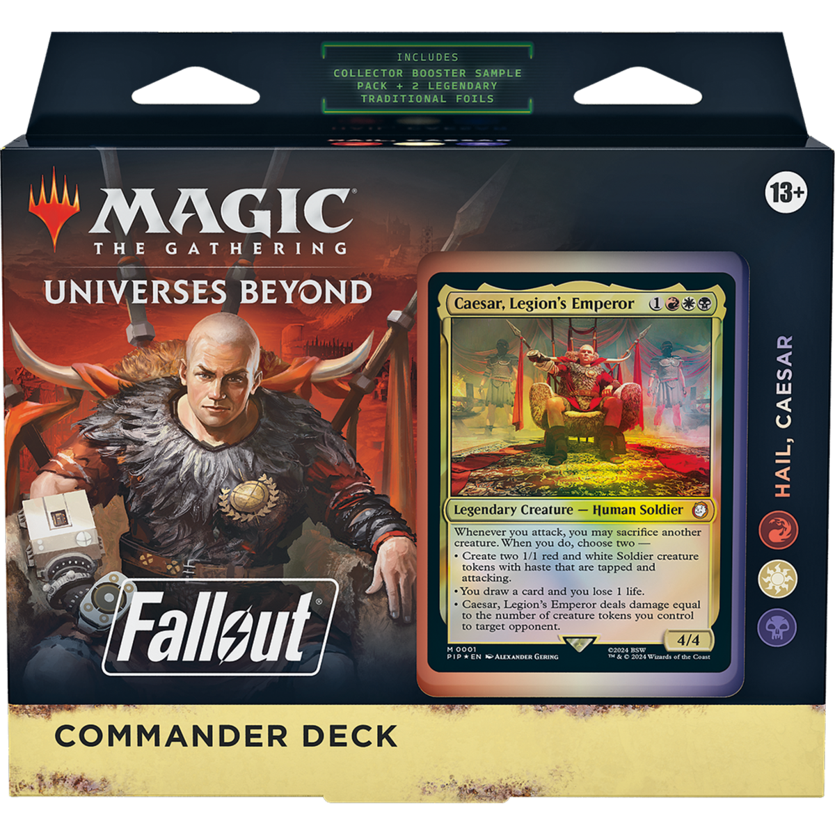 Magic the Gathering MTG - Fallout Commander Deck - Hail, Ceasar