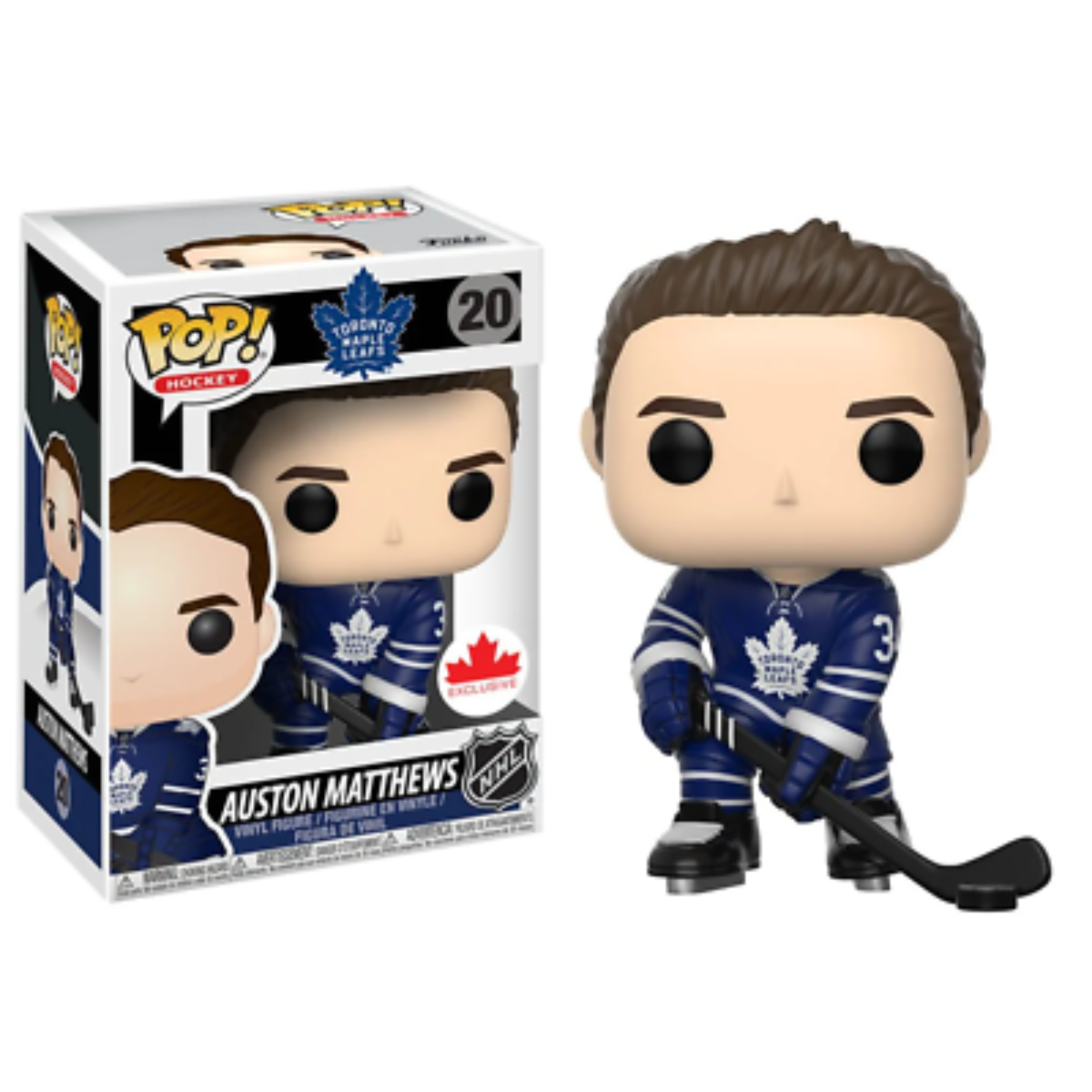 Funko Pops Sports Hockey NHL Toronto Maple Leafs Auston Matthews 20