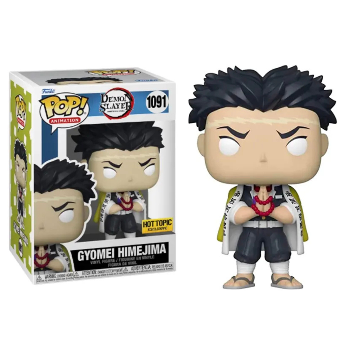 Funko Pop Anime Demon Slayer Gyomei Himejima 1091 Hot Topic Exclusive