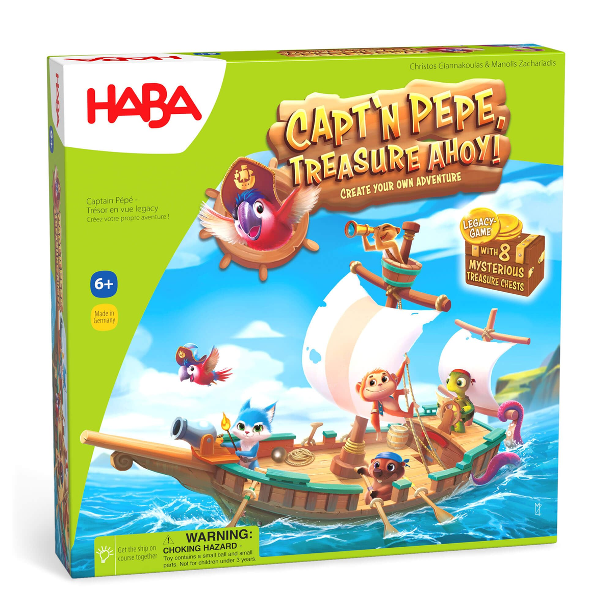 Capt'n Pepe Treasure Ahoy! Board Game