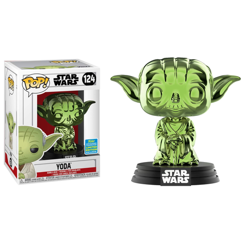 Funko Pop Star Wars Yoda 124 2019 Summer Convention Limited Edition Exclusive