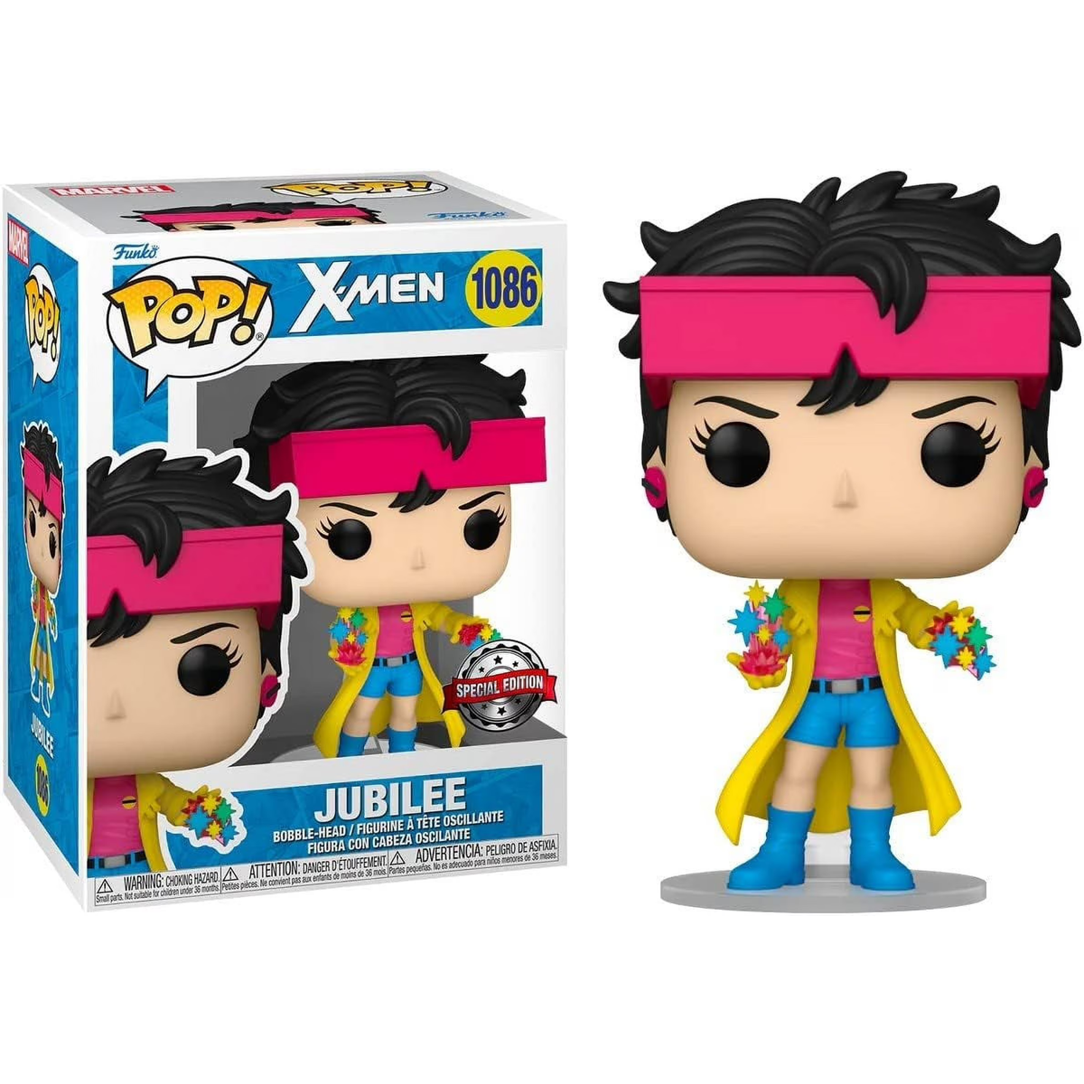 Funko Pop Marvel X-Men Jubilee 1086 Special Edition