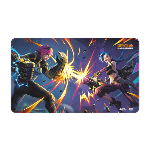 Riftbound: League of Legends TCG Playmat - Vendetta - Vi vs Jinx