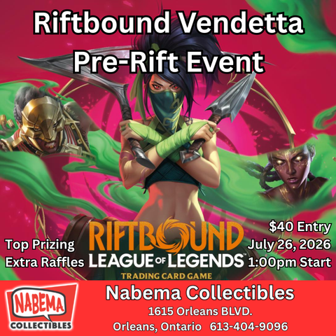 Riftbound Vendetta Pre-Rift Event July 26
