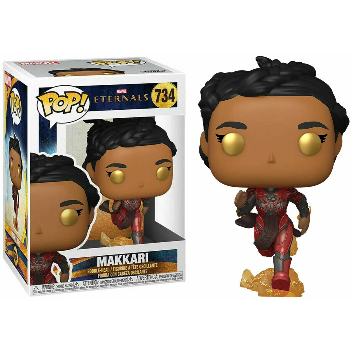 Funko Pop Marvel Eternals Makkari 734
