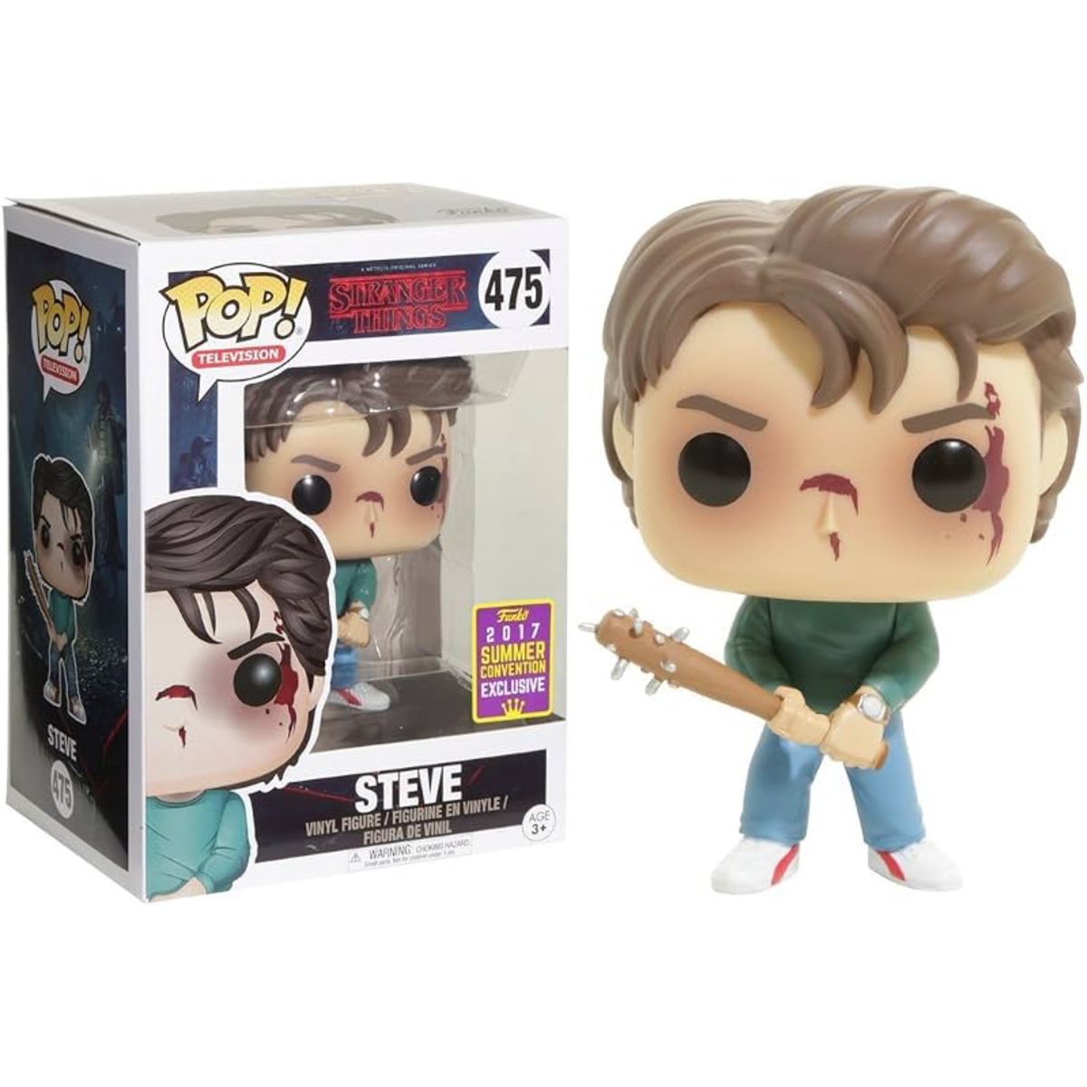 Funko Pop Stranger Things Steve 2017 Summer Convention Exclusive 475