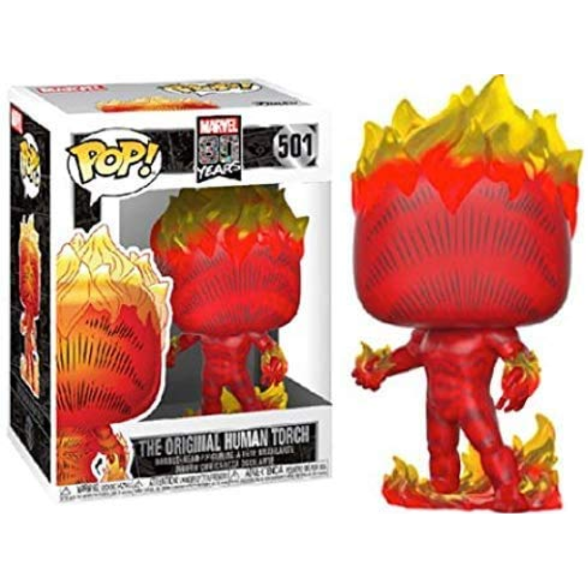 Funko Pop Marvel 80 Years The Original Human Torch 501