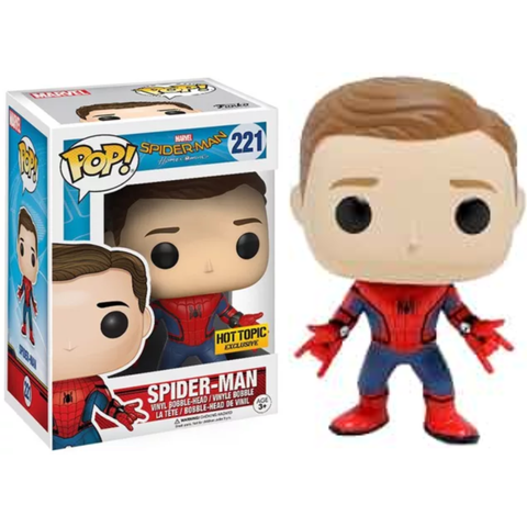 Funko Pop Marvel Spider-Man Homecoming Hot Topic Exclusive 221
