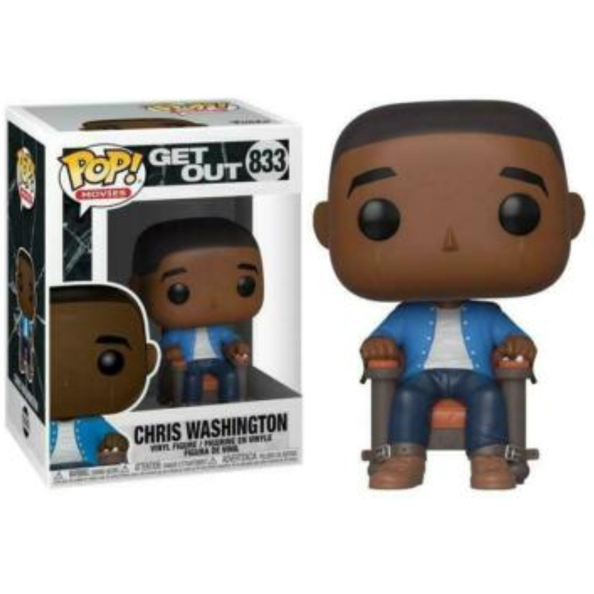 Funko Pop Movies Get Out Chris Washington 833
