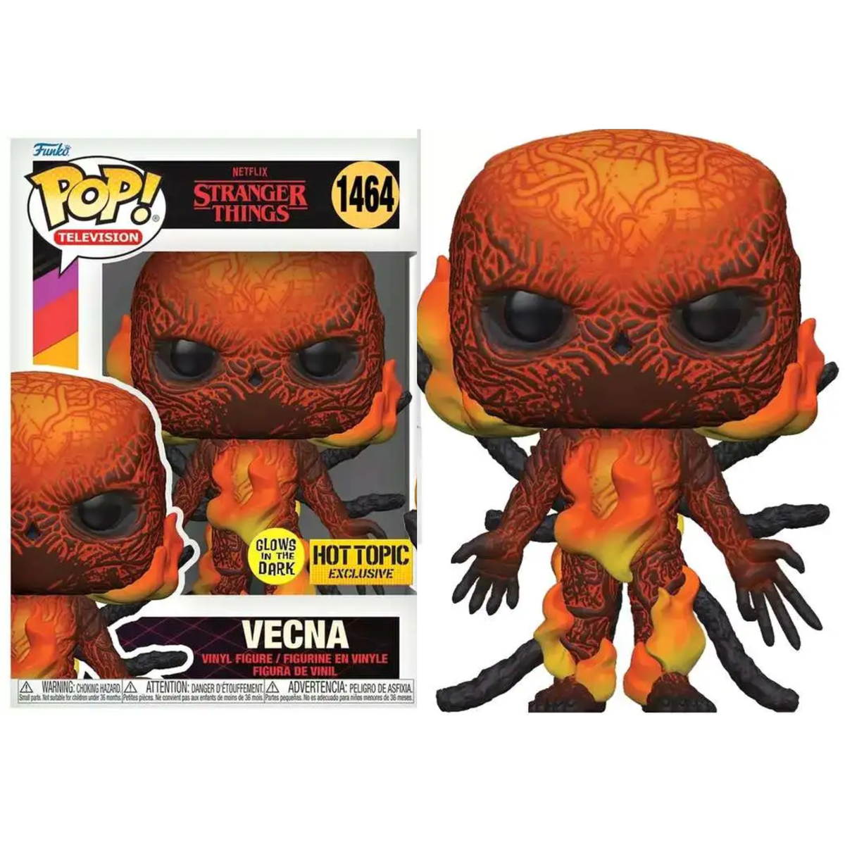 Funko Pop Stranger Things Vecna Hot Topic Exclusive 1464