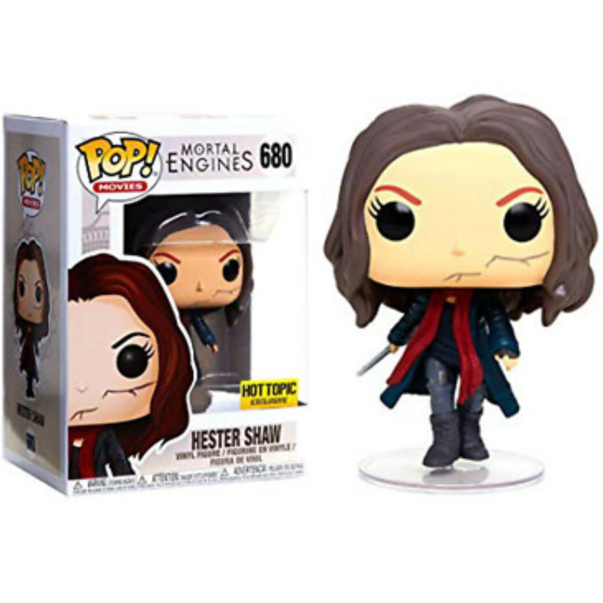 Funko Pop Movies Mortal Engines Hester Shaw Hot Topic Exclusive 680