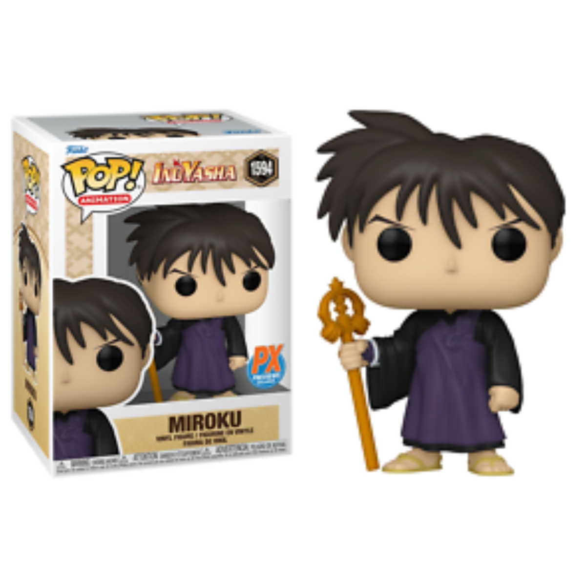 Funko Pop Inuyasha Miroku Previews Exclusive 1594