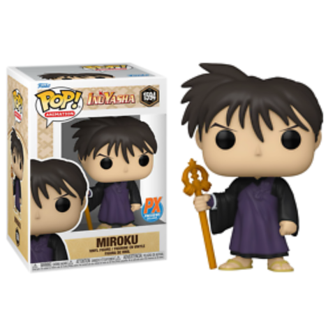 Funko Pop Inuyasha Miroku Previews Exclusive 1594