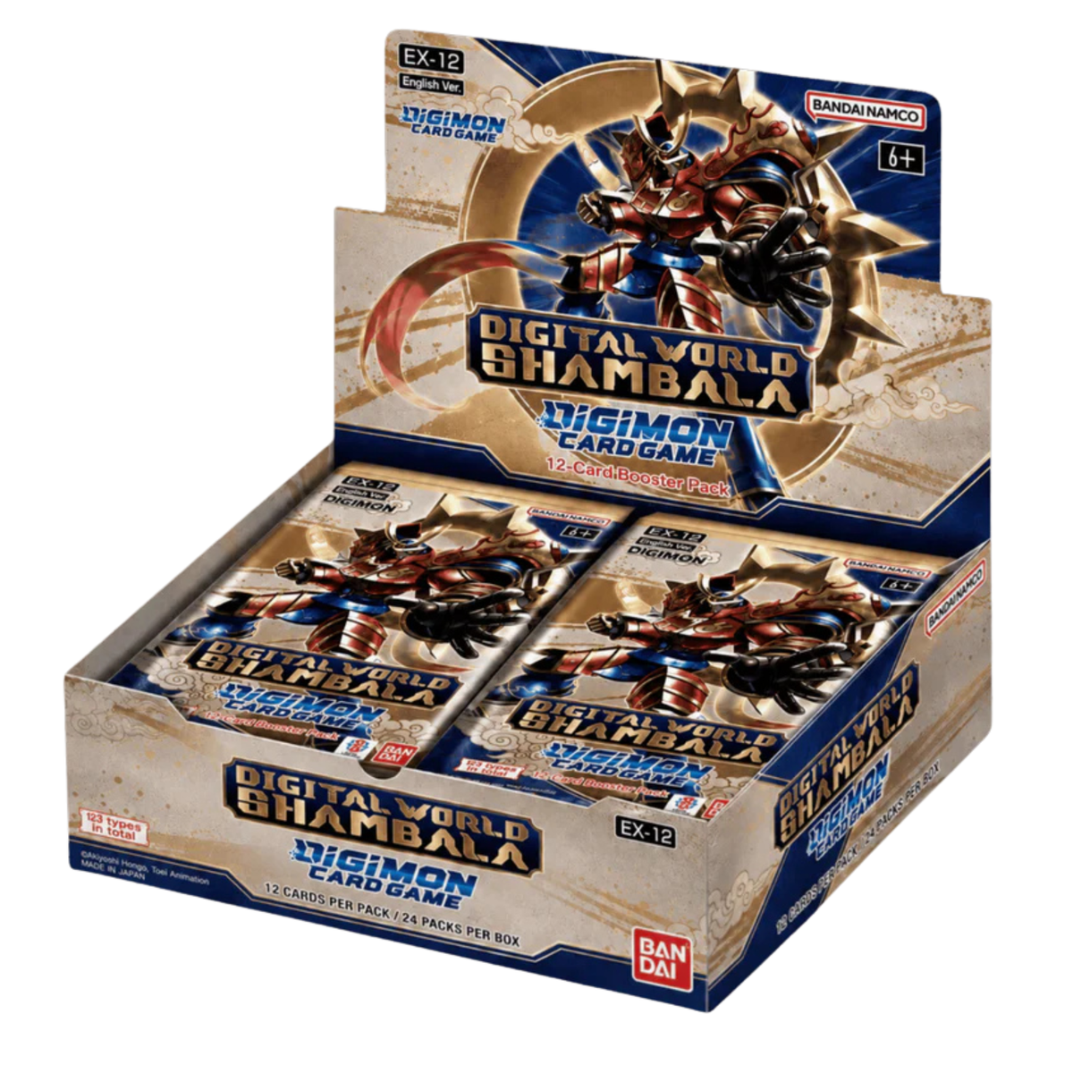 Digimon Card Game: [EX-12] Digital World Shambala Booster Box
