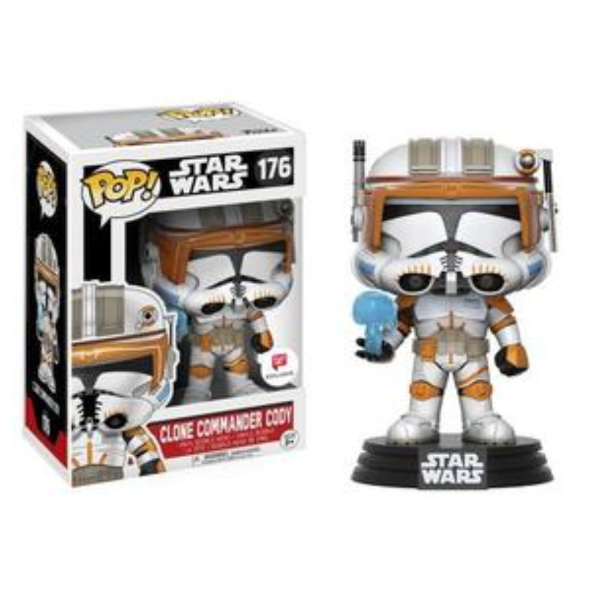 Funko Pop Star Wars Clone Commander Cody 176 W Exclusive