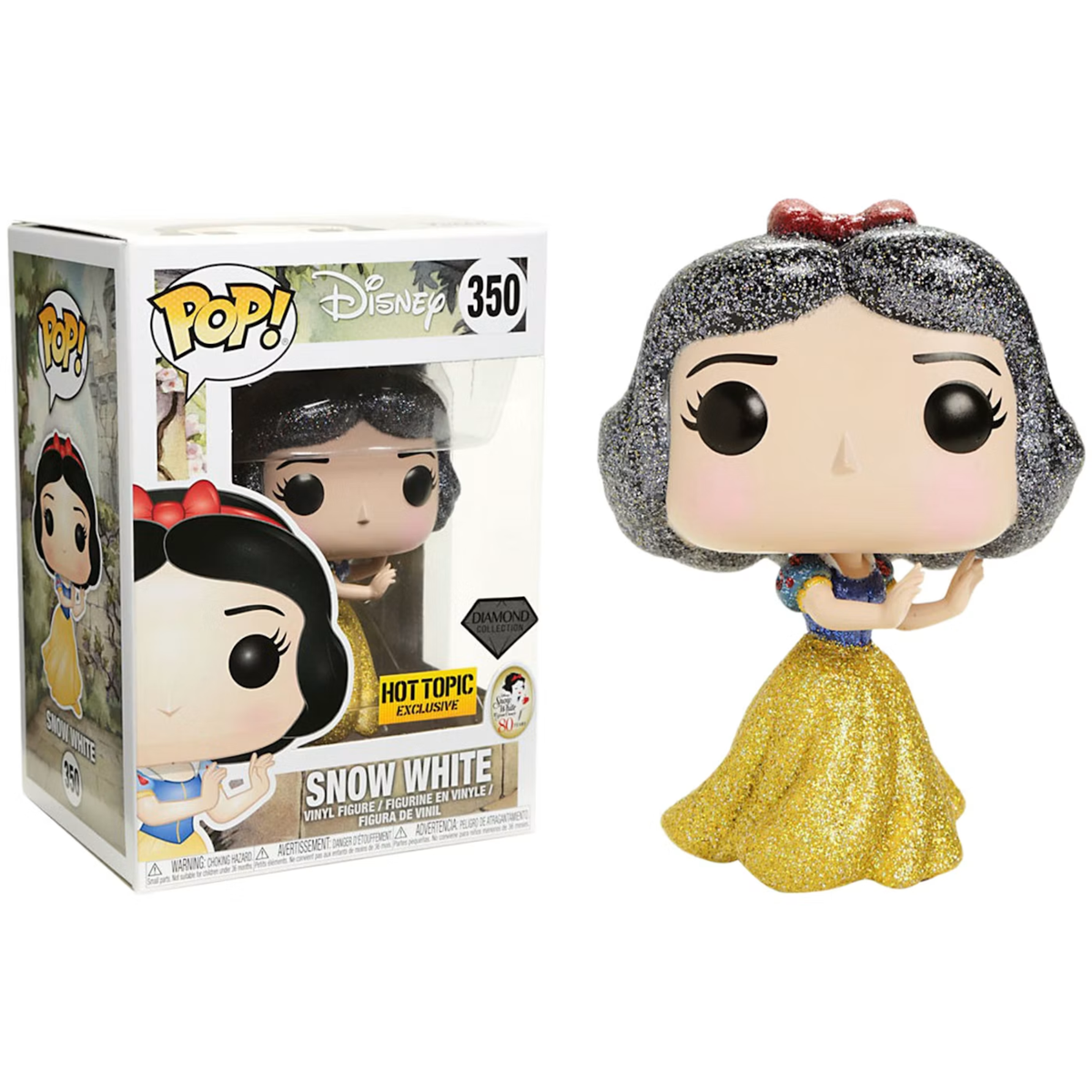 Funko Pop! Disney Snow White 350 Hot Topic Diamond