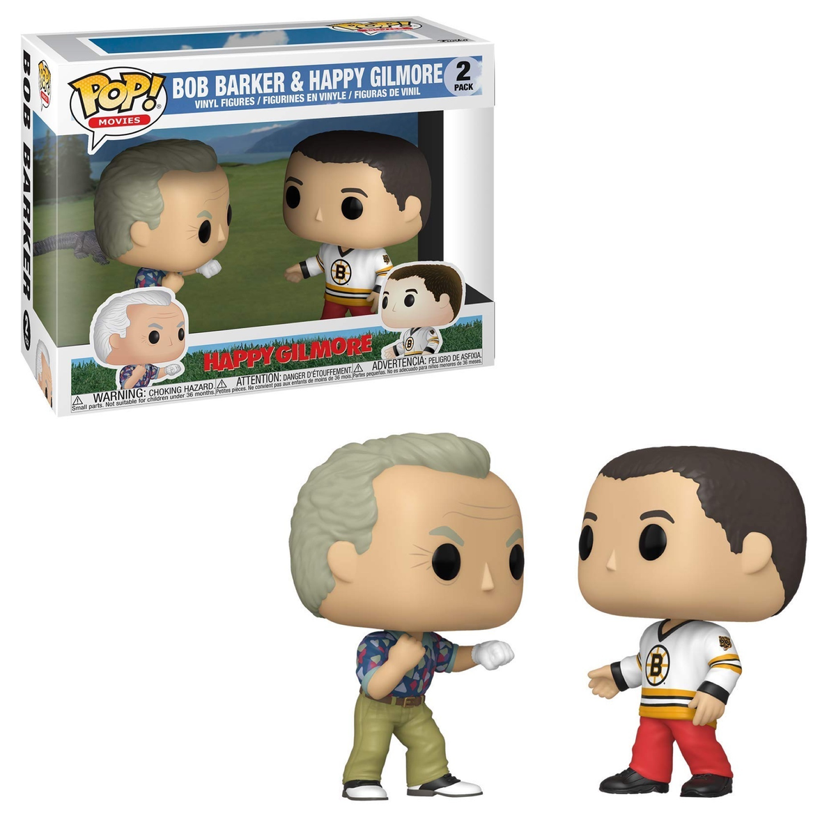 Funko Pop! Bob & Barker & Happy Gilmore 2 Pack