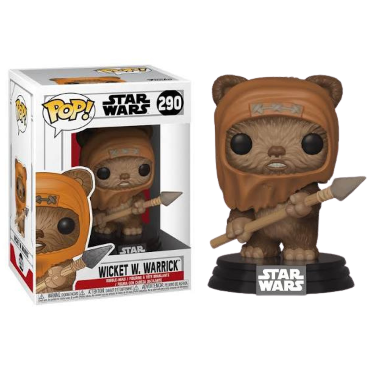 Funko Pop! Star Wars Wicket W. Warrick 290