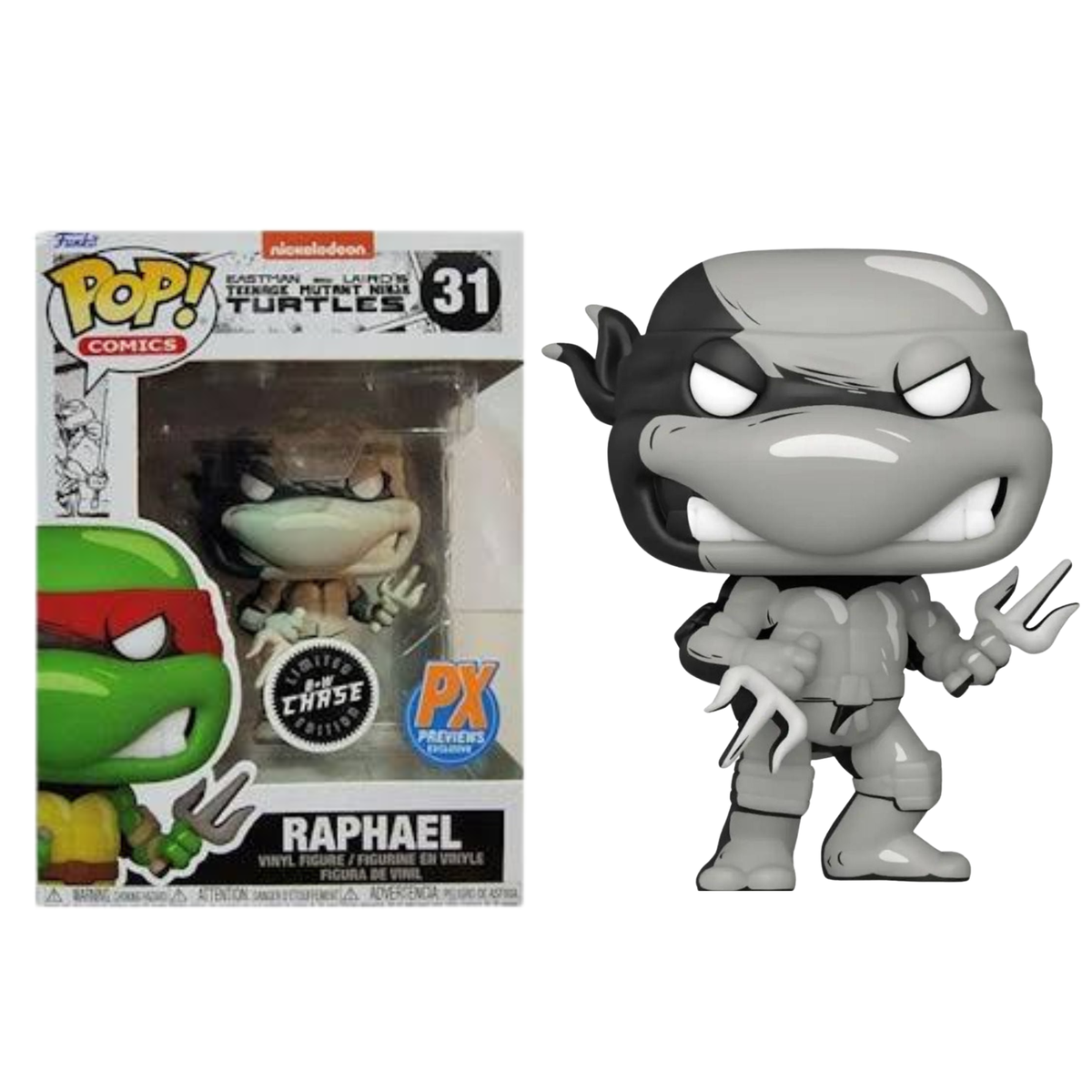 Funko Pop Teenage Mutant Ninja Turtles Raphael 31 PX Chase