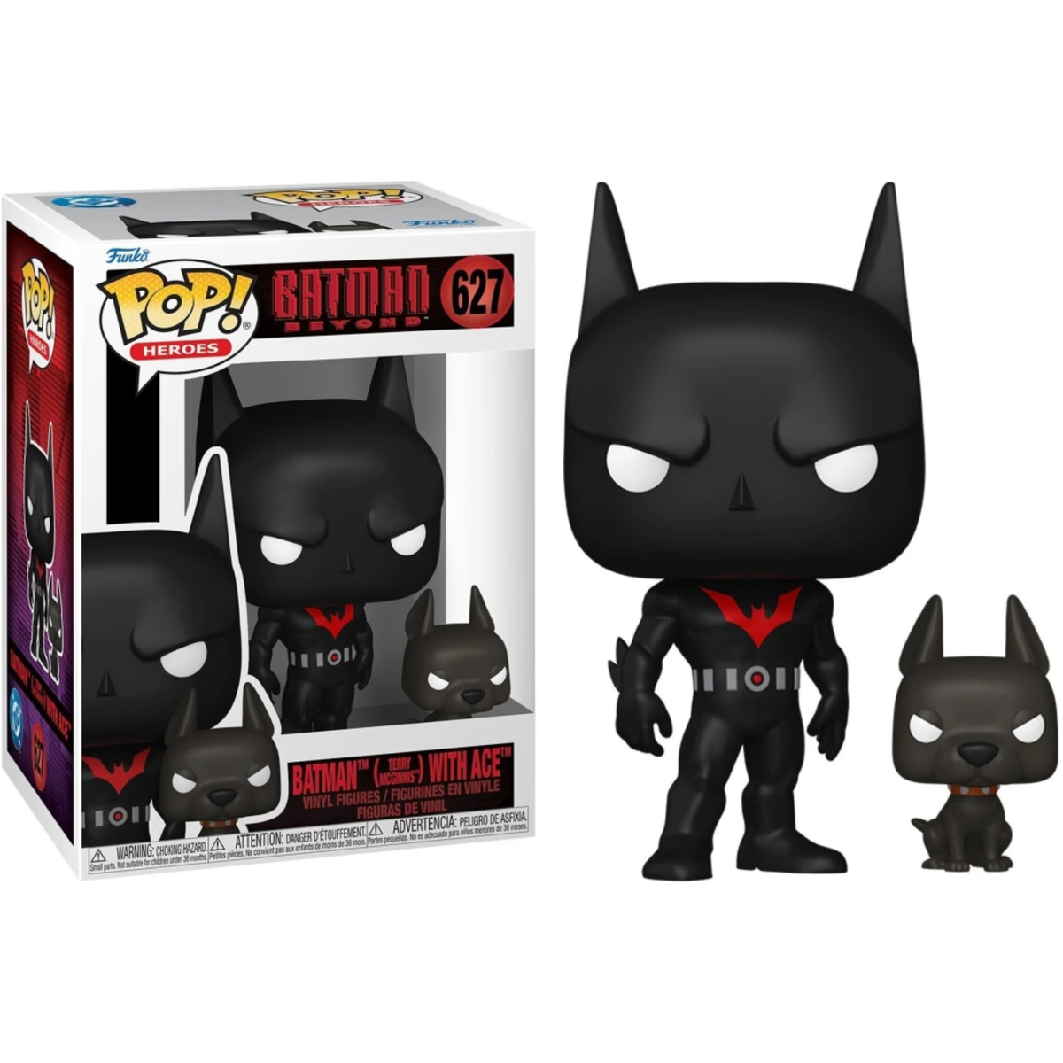 Funko Pop! Batman Beyond Batman (Terry McGinnis) With Ace 627