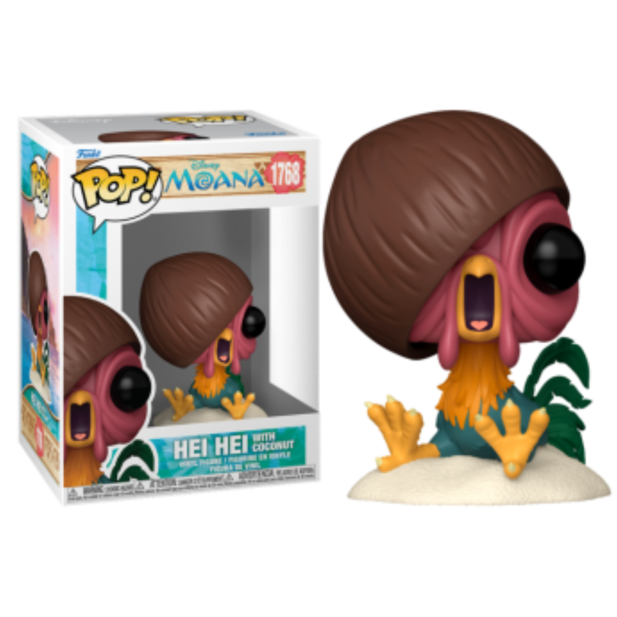 Funko Pop! Disney Moana Heihei with Coconut 1768