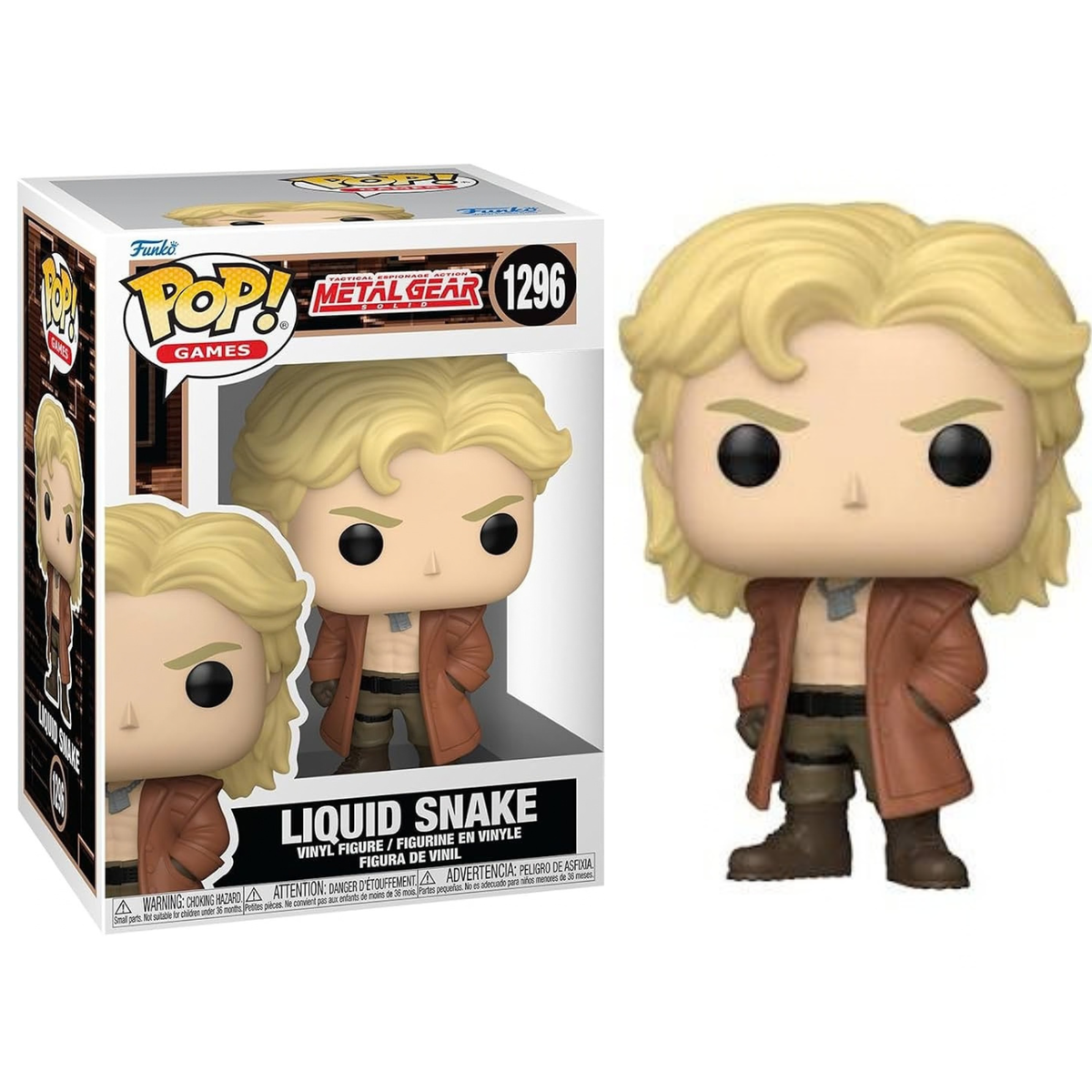 Funko Pop! Metal Gear Liquid Snake 1296