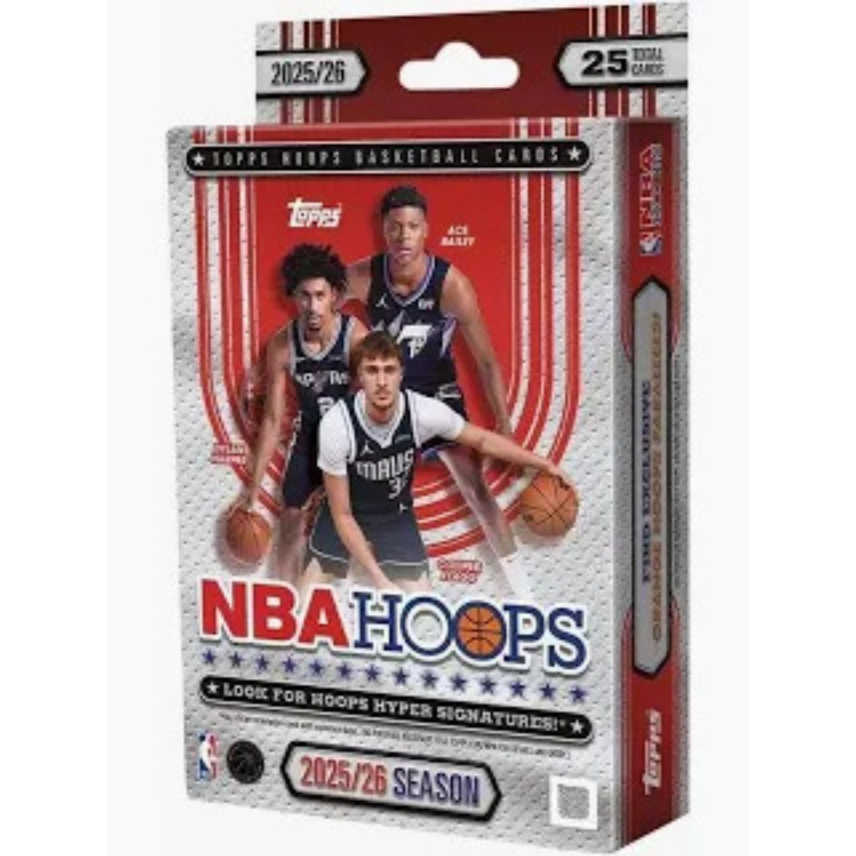 Topps NBA Hoops 2025/2026 Season Basketball Cards Hanger