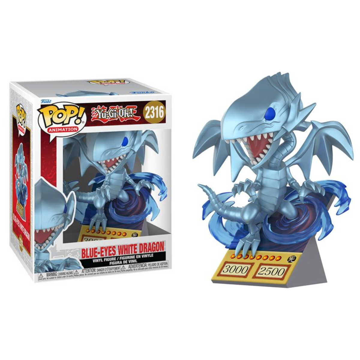 Funko Pop Animation Yu-Gi-Oh! Blue-Eyes White Dragon 2316