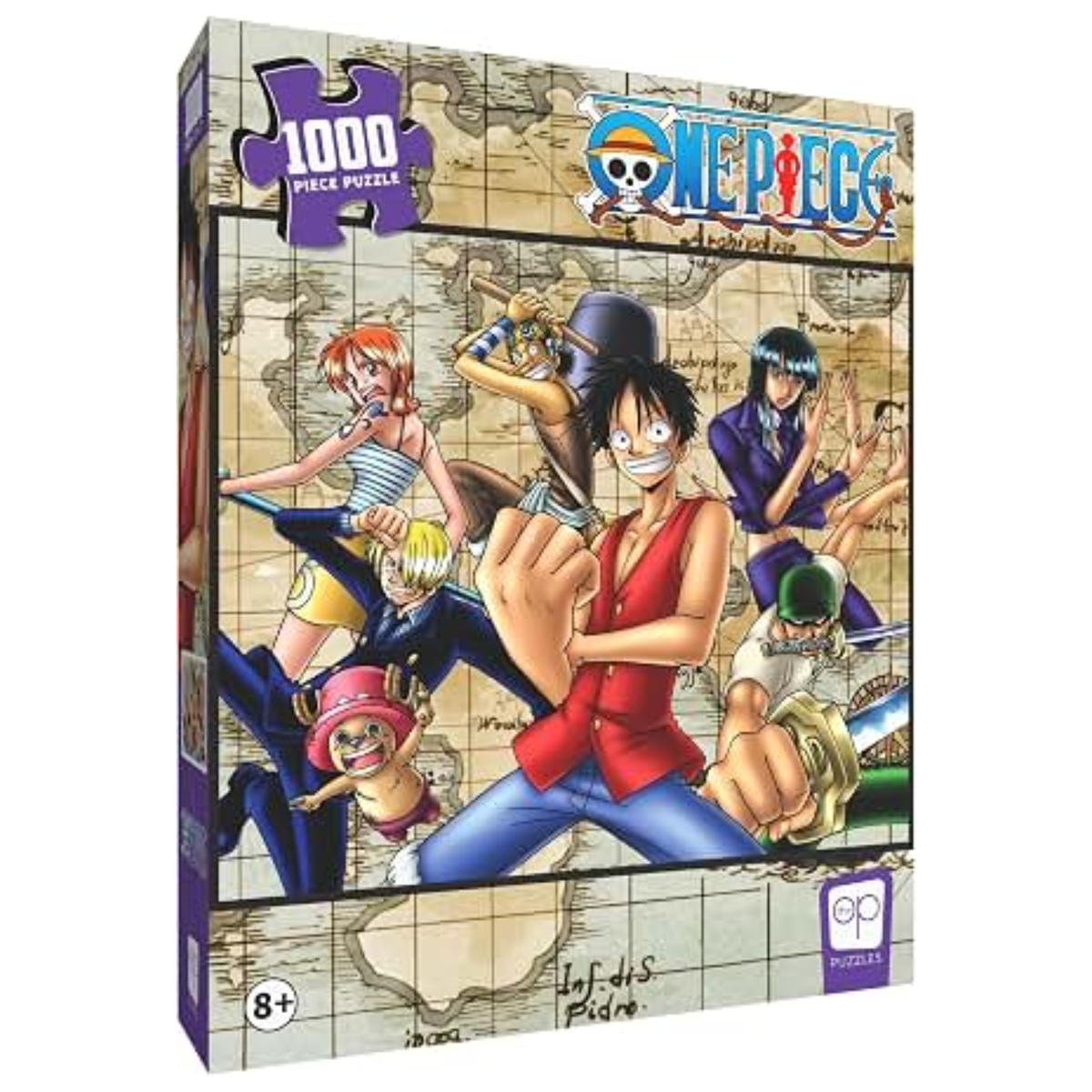 One Piece "Straw Hat Crew" 1000-Piece Jigsaw Puzzle