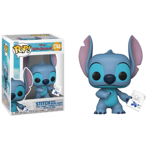 Funko Pop Movies Disney Lilo & Stitch Stitch With Mood Chart 1744