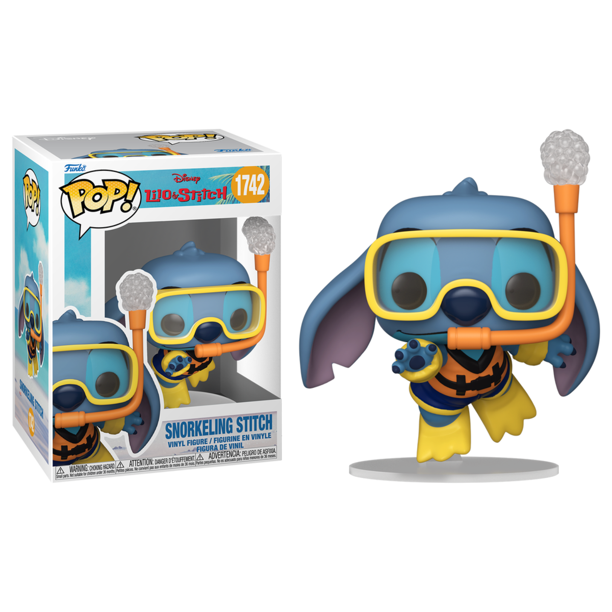 Funko Pop Movies Lilo & Stitch Snorkeling Stitch 1742