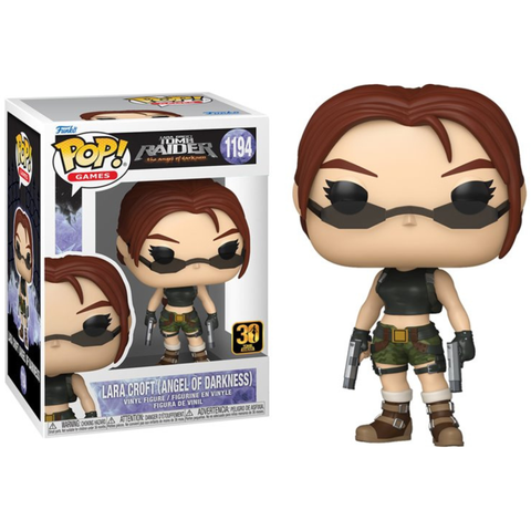 Funko Pop Games Lara Croft Tomb Raider The Angel Of Darkness Lara Croft (Angel Of Darkness) 1194 30 Tomb Raider Special