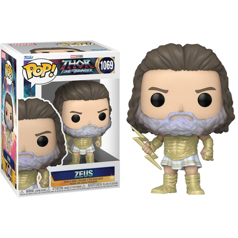Funko Pop Marvel Thor Love And Thunder Zeus 1069
