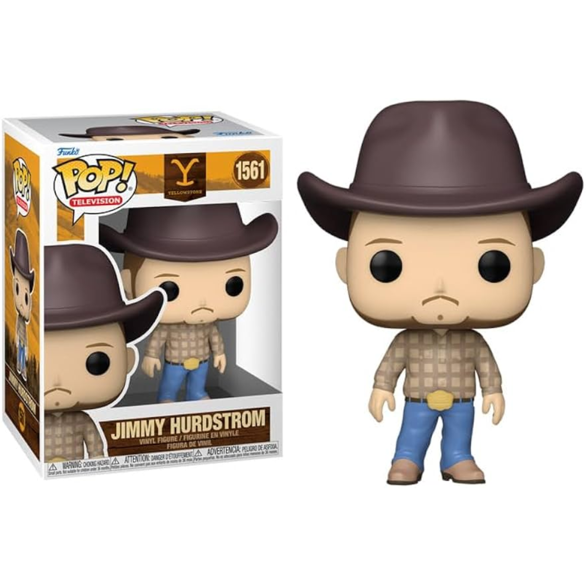 Funko Pop Television Yellowstone Jimmy Hurdstrom 1561