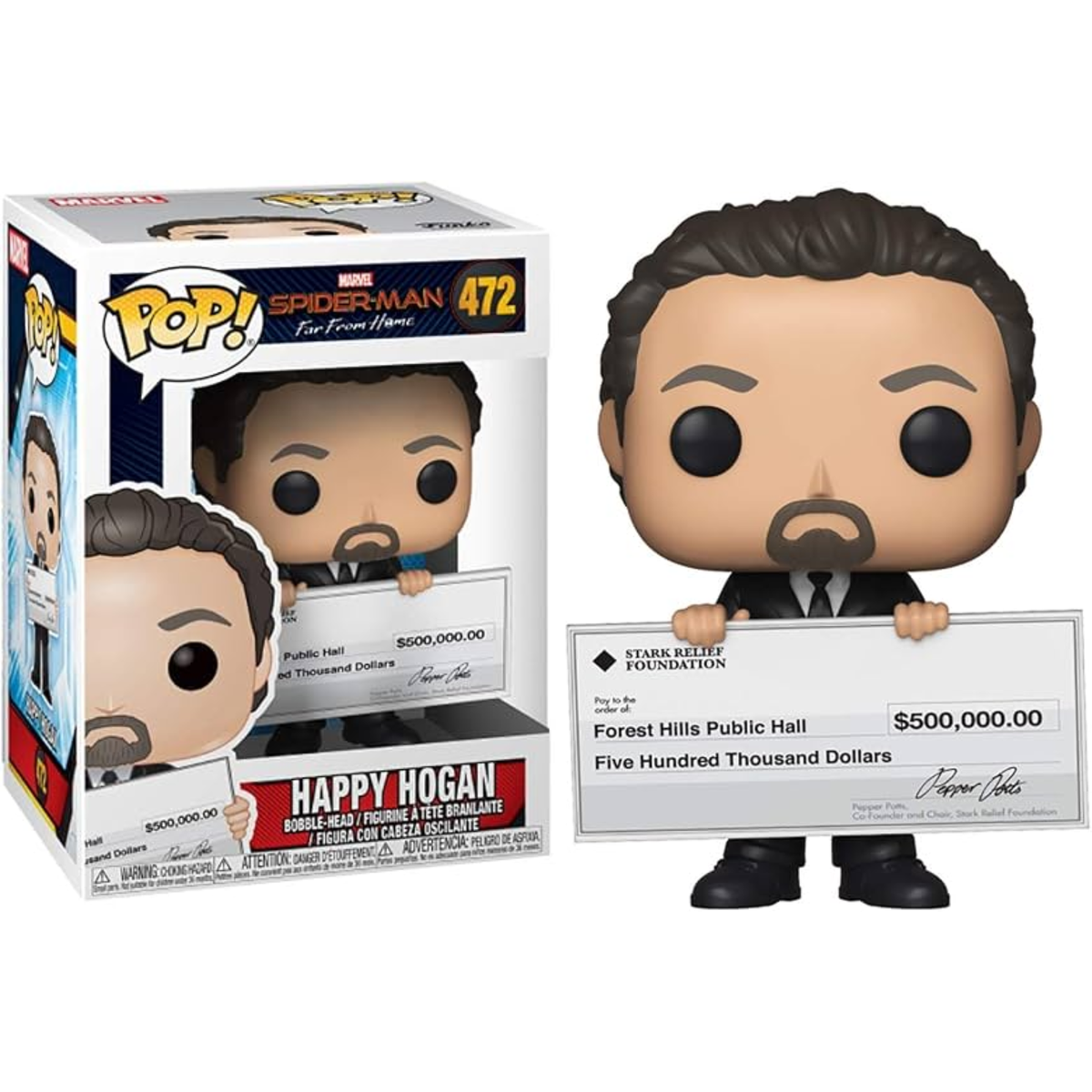 Funko Pop Spiderman Happy Hogan 472