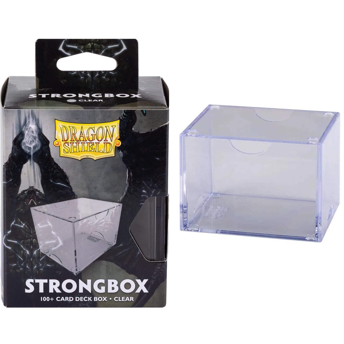 Dragon Shield Strongbox 100+ Card Deck Box Clear