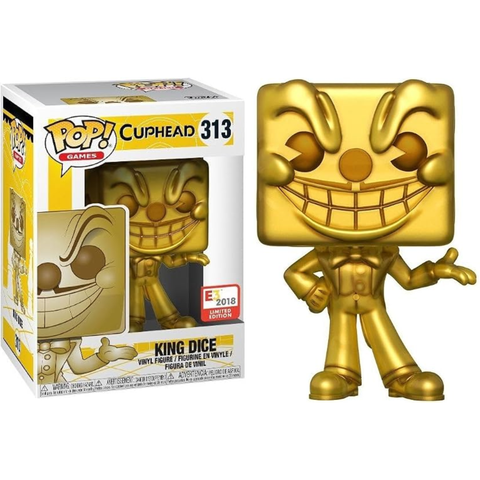 Funko Pop Cuphead E3 2018 Limited Edition King Dice 313