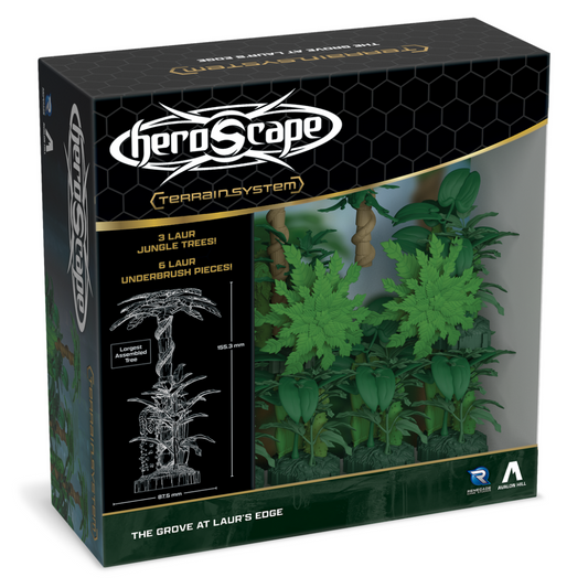 HEROSCAPE THE GROVE AT LAUR'S EDGE TERRAIN EXP