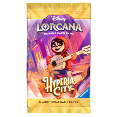 DISNEY LORCANA SET 14 HYPERIA CITY BOOSTER PACK